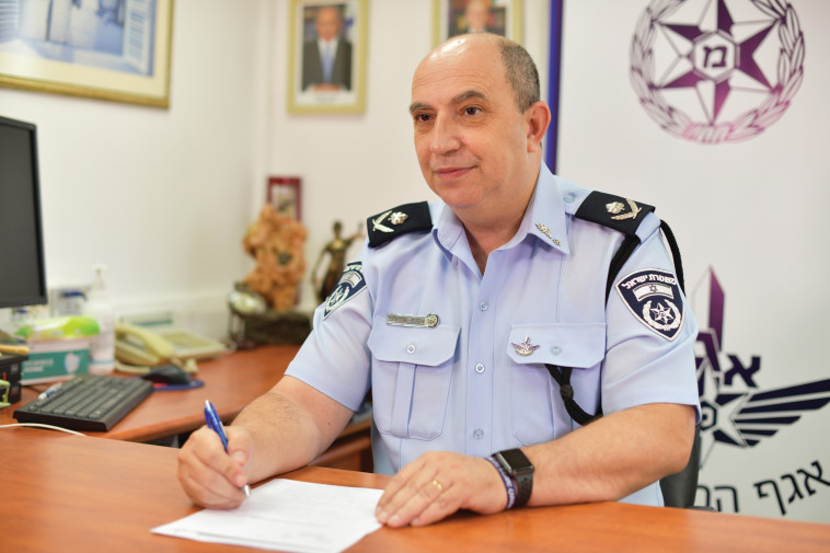 ניצב אמנון אלקלעי, ראש אגף המבצעים והשיטור של המשטרה, שפיקד על מבצע האכיפה (צילום: באדיבות המשטרה)