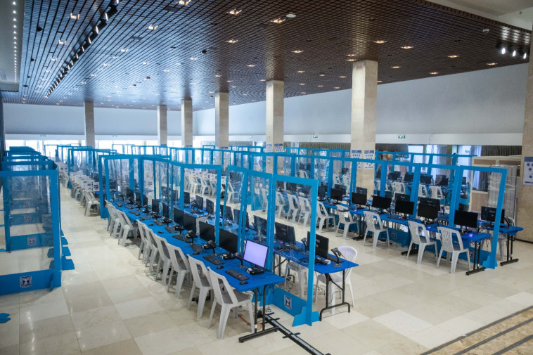 הכנות לספירת הקולות במשכן הכנסת