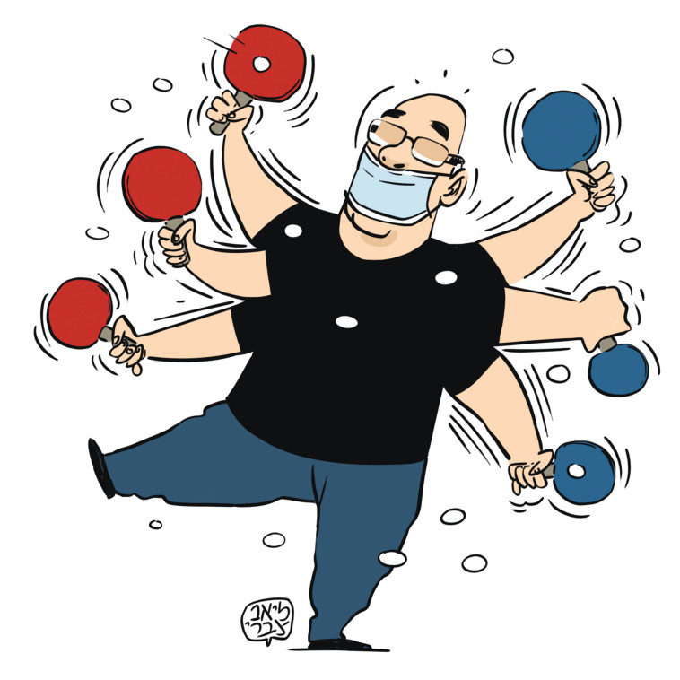 הקריקטורה השבועית של רון קופמן