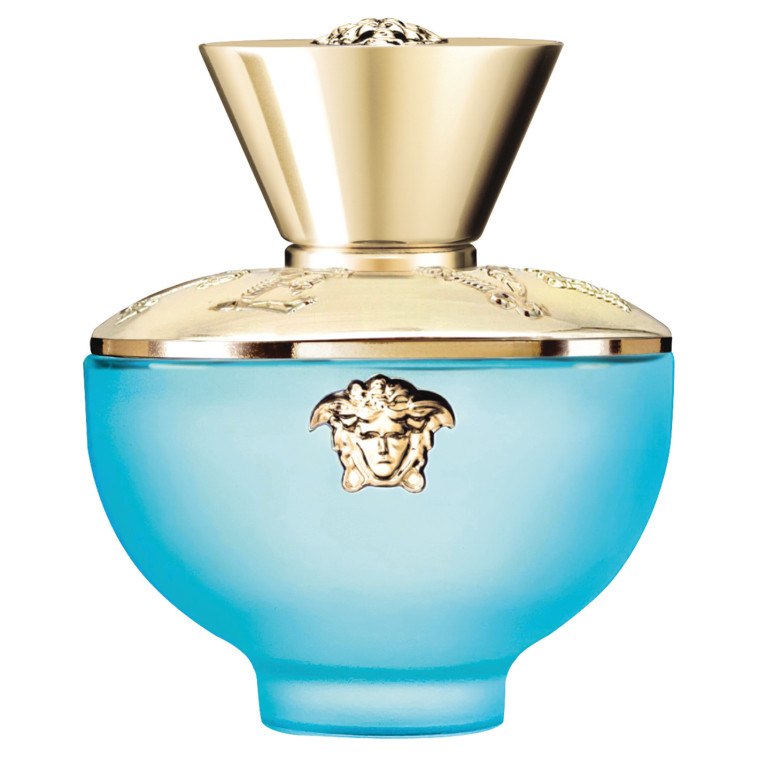 בושם לאישה VERSACE DYLAN TURQUOISE, ורסאצ'ה. מחיר: 349 שקלים ל- 100 מ''ל