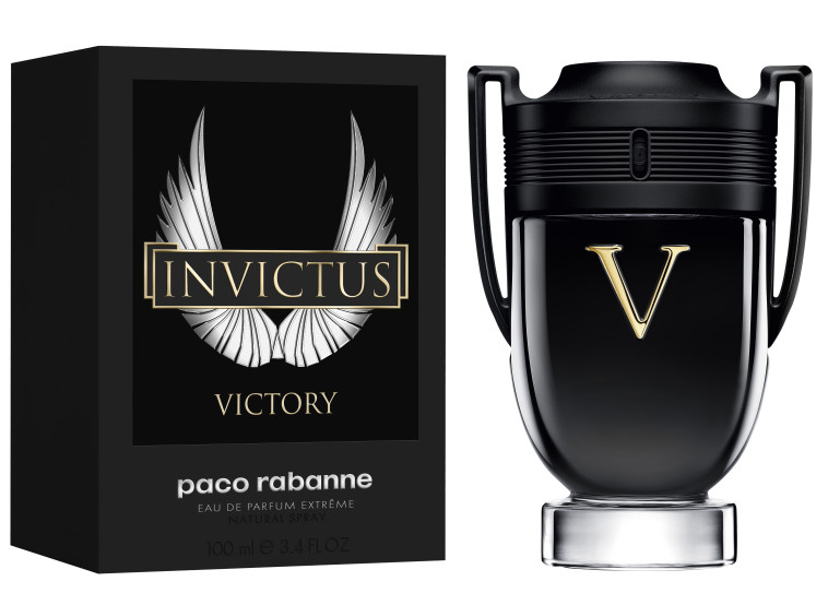 בושם לגבר INVICTUS VICTORY, פאקו ראבן. מחיר: 370 שקלים