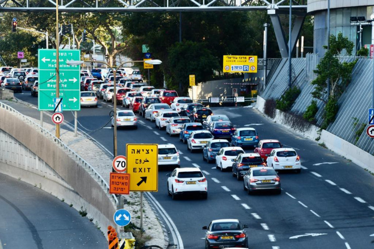פקקים במהלך חג הפסח