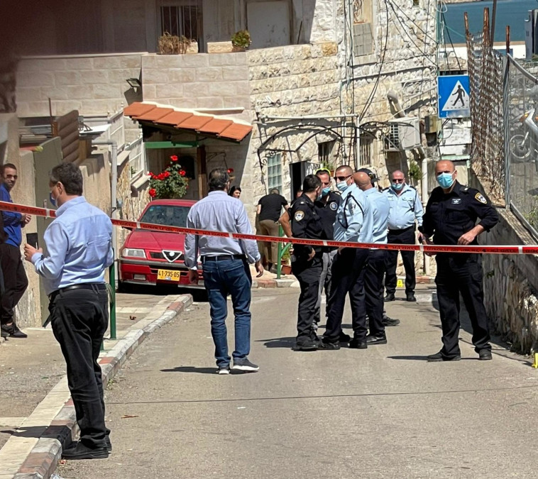 זירת הירי בחיפה