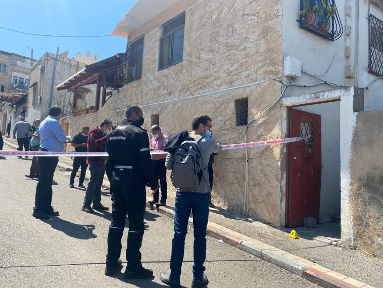 זירת הירי בחיפה