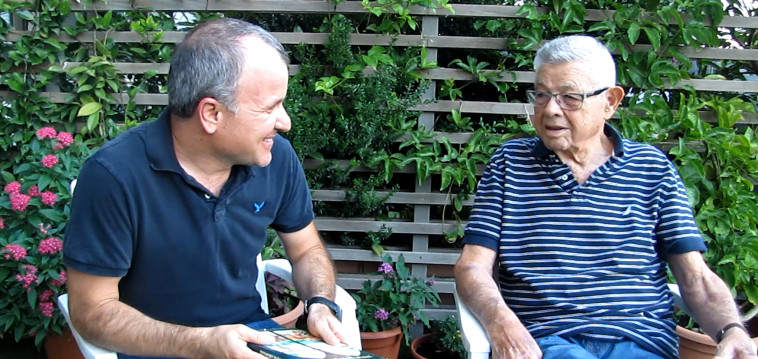 אורי רותם ומנחם תלמי, מתוך הסרט