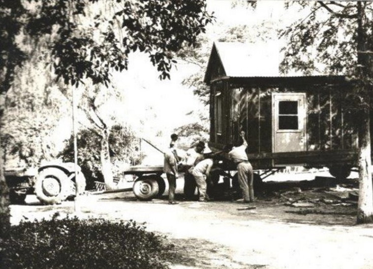 הצריף הישן של אבא קובנר בקיבוץ עין החורש