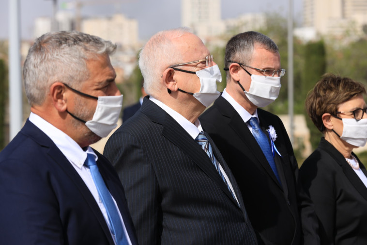 ריבלין בקבלת הפנים בהשבעת הכנסת ה-24