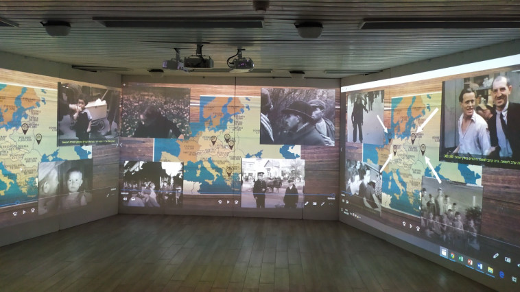 החדר להנצחת השואה בבית הספר מקיף ח' באשדוד