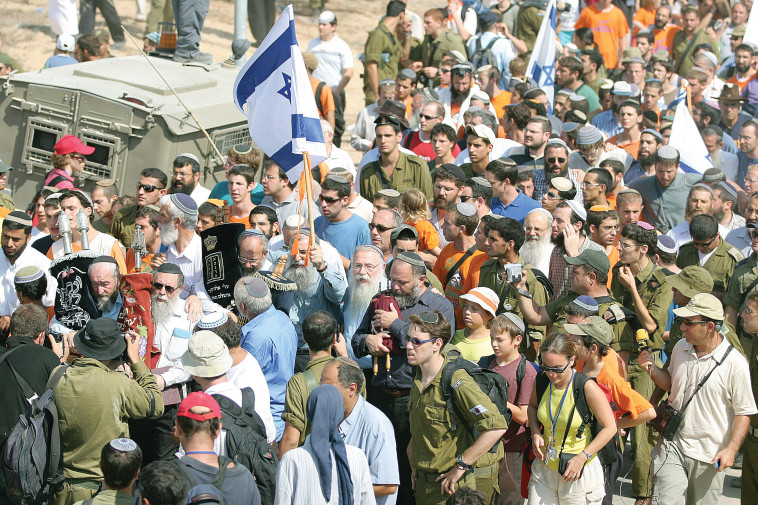 התנתקות נצרים (צילום: אריק סולטן)