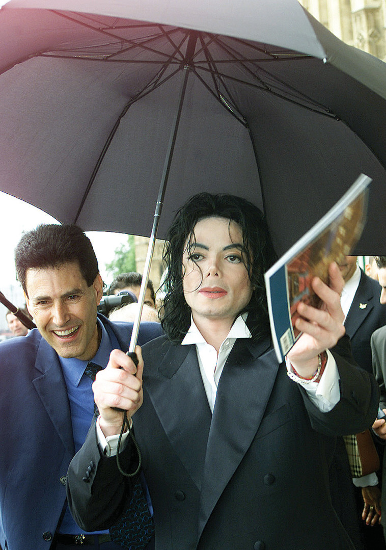 אורי גלר, מייקל ג'קסון