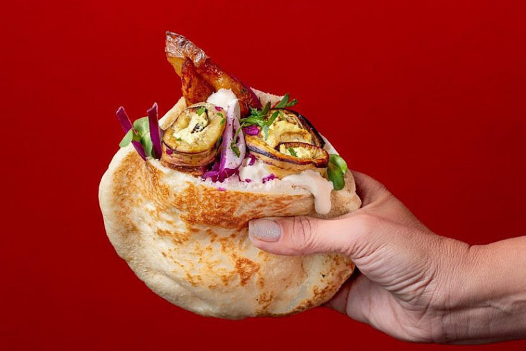 פיתה טבעונית של פיטשטש