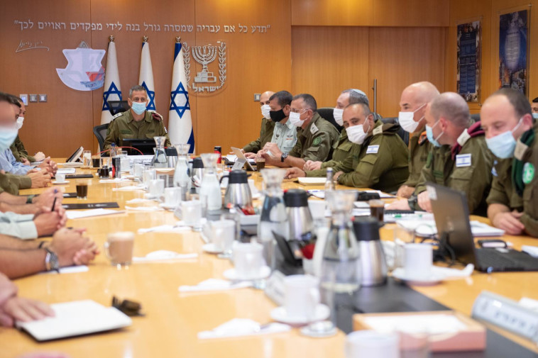 הרמטכ''ל בהערכת מצב ביטחונית בקריה