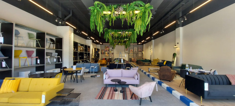 אולם התצוגה של URBAN במתחם redesign