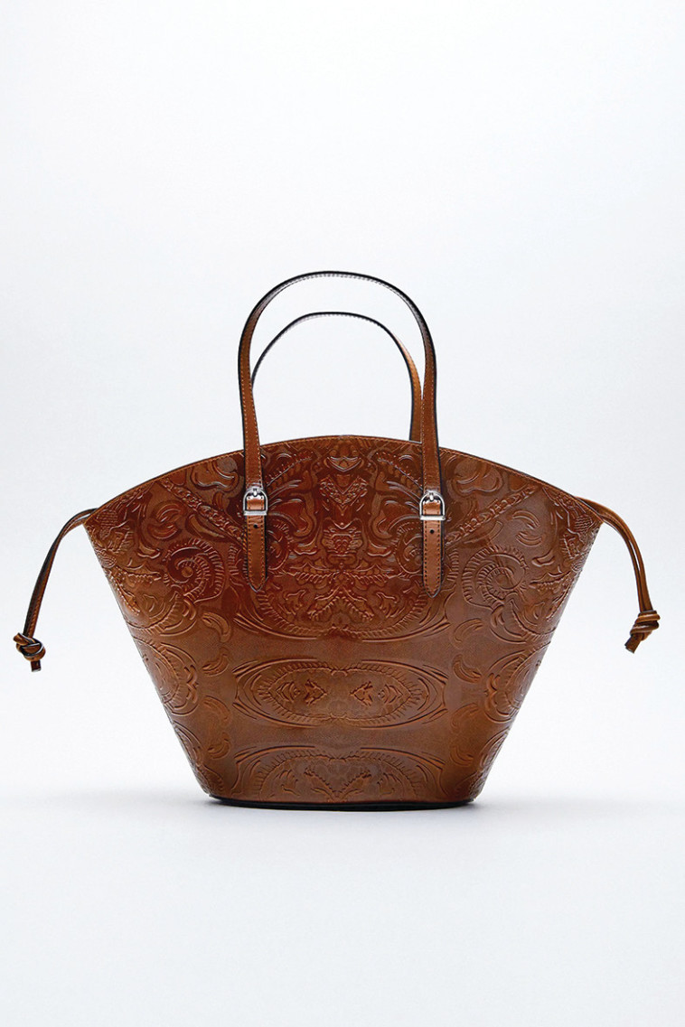 תיק אוברסייז של זארה, 429 שקלים