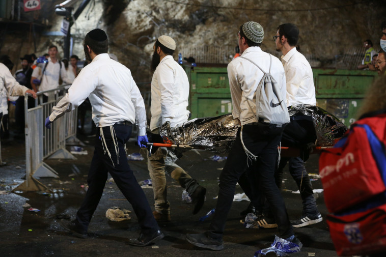 פינוי הרוג בהר מירון