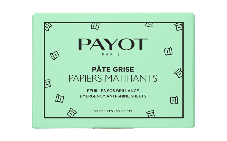 ניירות לספיחת שומן לעור מעורב עד שמן PAYOT &Acirc;TE GRISE PAYOT, פאיו. מחיר: 15 שקלים.