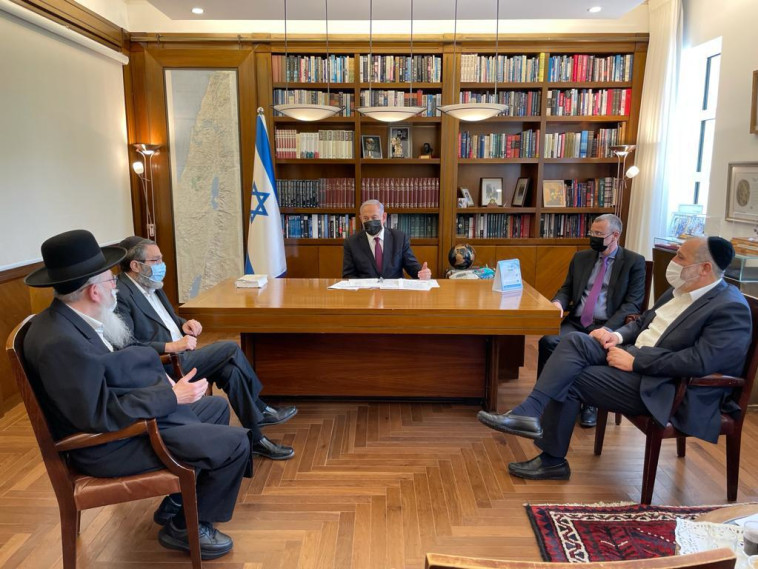 פגישת נתניהו עם ראשי גוש הימין