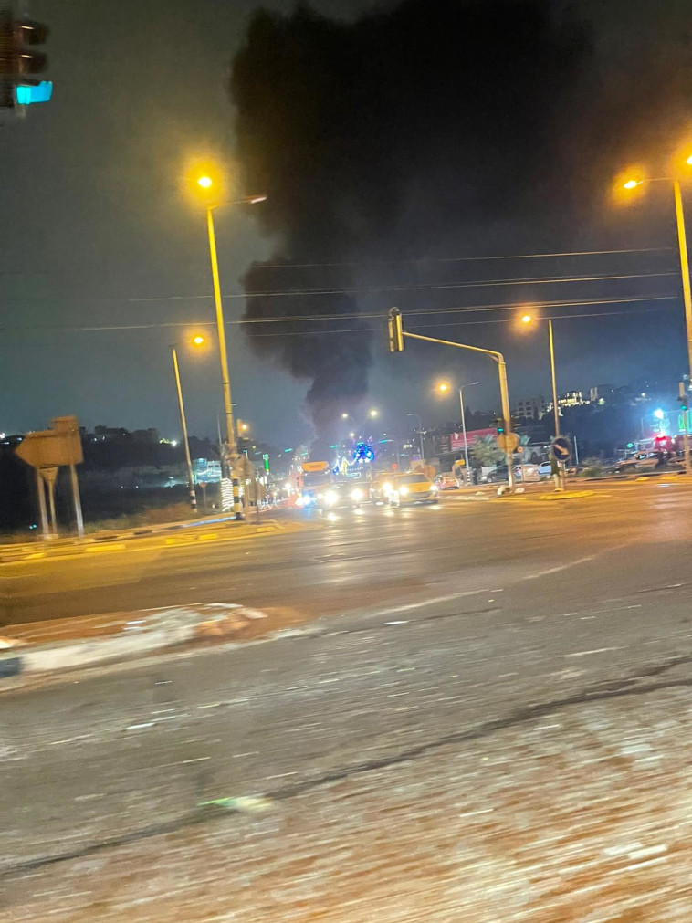 הצתות באזור אום אל פאחם