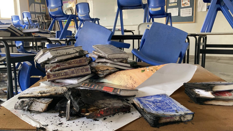 המכינה הקדם צבאית בלוד שהושחתה