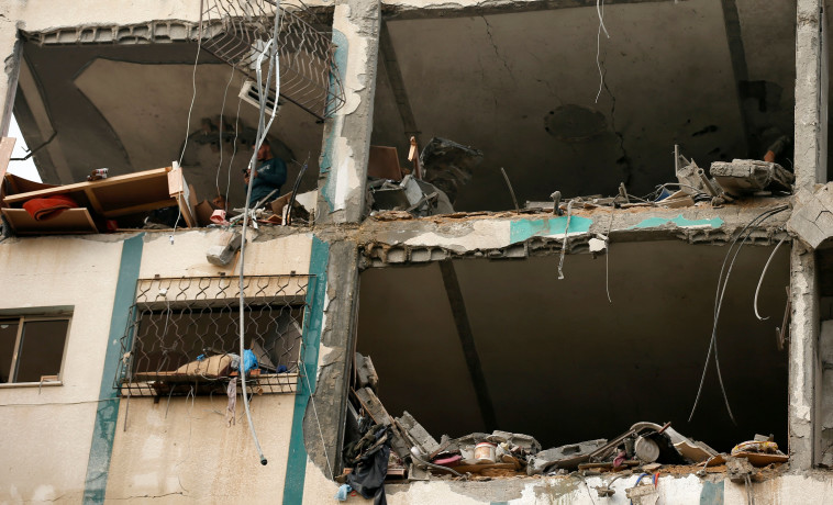 בתקיפה נפגעו מטרות ויעדים של חמאס וגא''פ (צילום: רשתות ערביות)