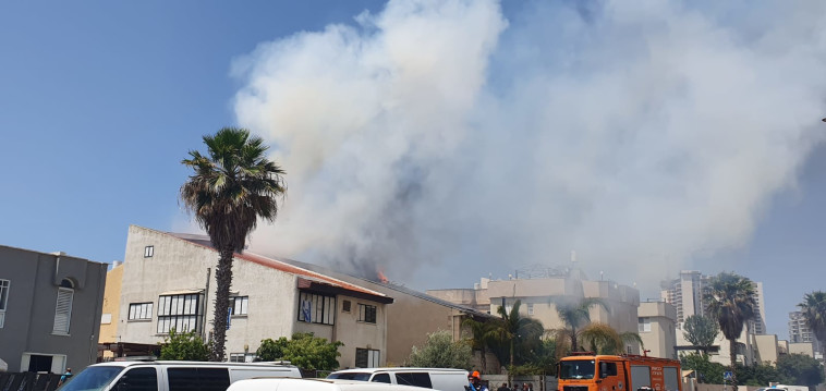 פגיעת רקטה באשדוד