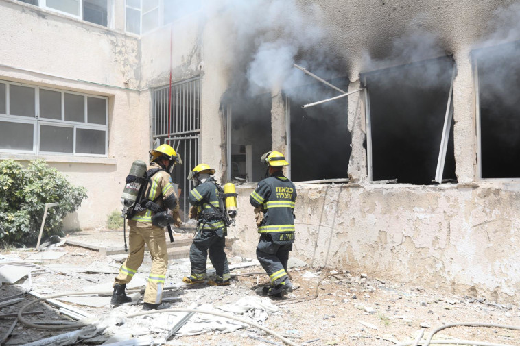 פגיעה ישירה בבית ספר באשקלון