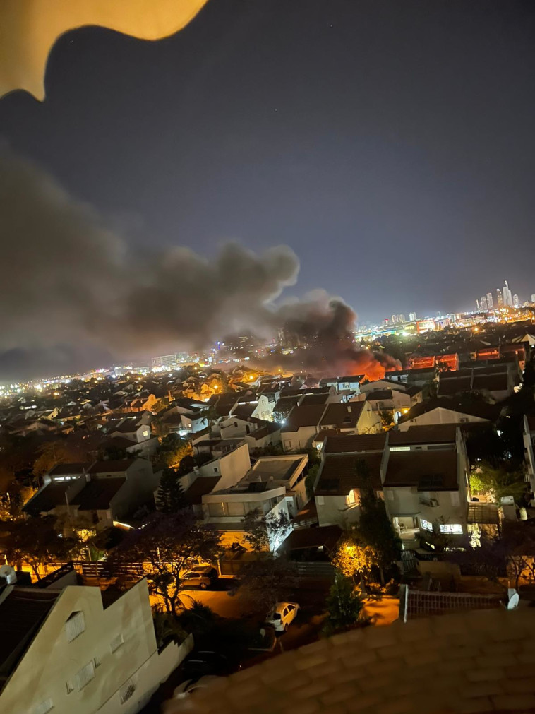 ירי רקטות לעבר ראשון לציון