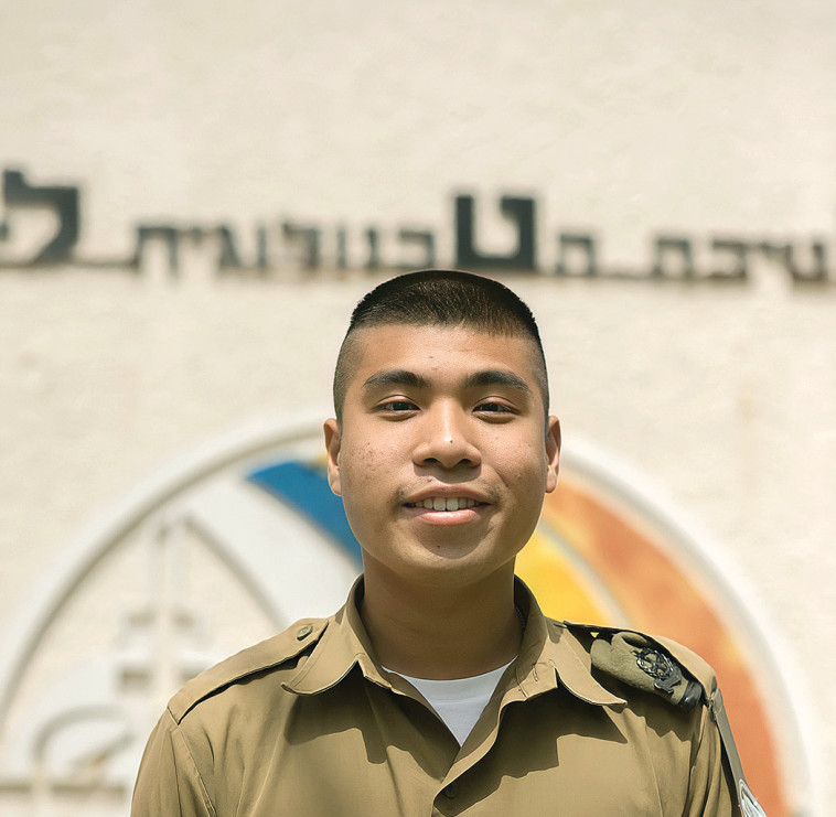 סמ''ל אלפרדו לימין ממעבדת החדשנות בחיל הטכנולוגיה