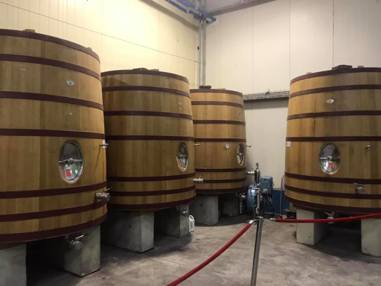 יקב יתיר - מכלי עץ 