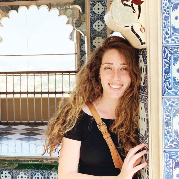 טל קריחלי, פתחה יחד עם חברתה את קבוצת הטלגרם ''מתנדבים להסברה ישראלית בעולם'' (צילום: צילום פרטי)