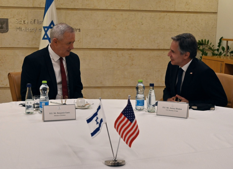 בני גנץ ואנתוני בלינקן