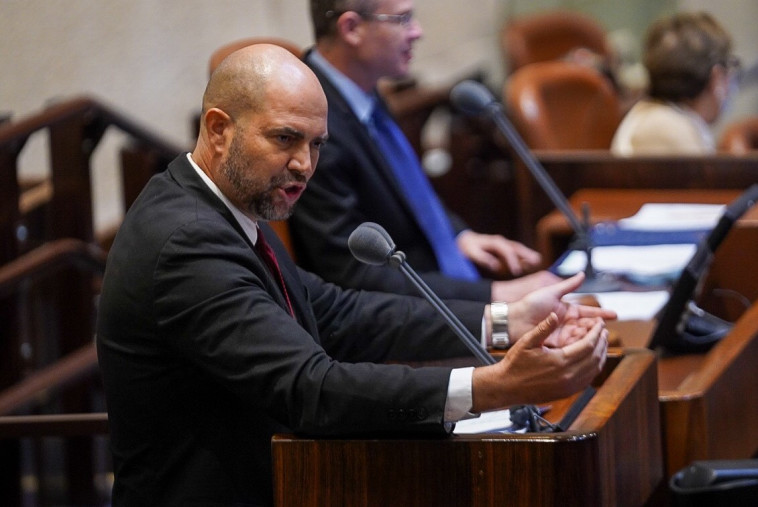 אמיר אוחנה במליאת הכנסת 