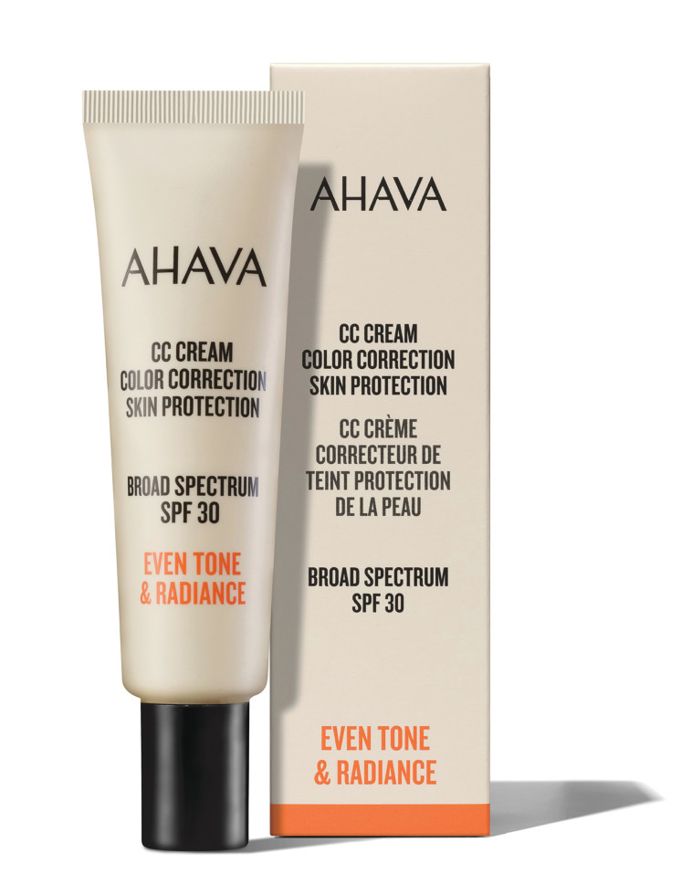 CC CREAM SPF30 של AHAVA לתיקון גון העור והגנה מהשמש (צילום: טל אזולאי)