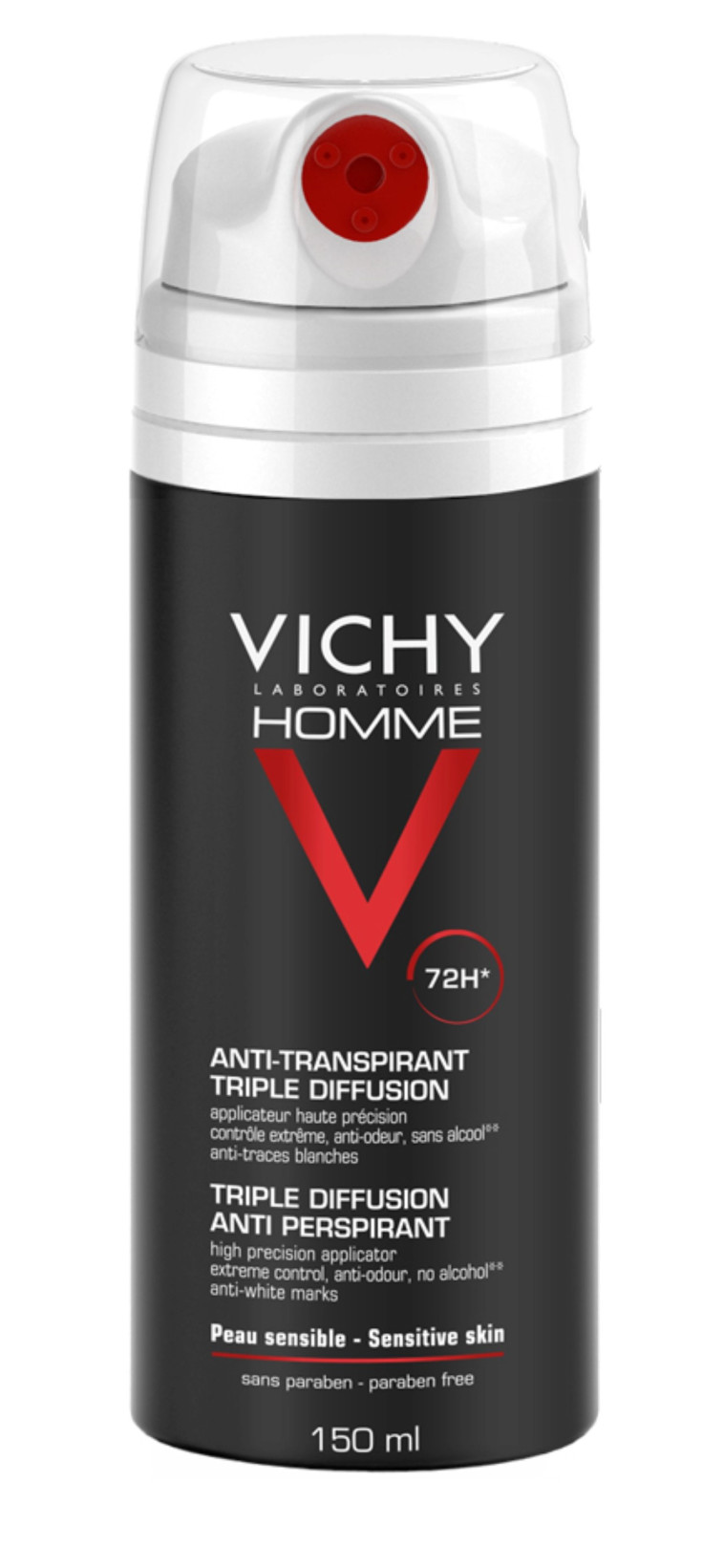 דאורדורנט לגבר לפעולה עד 72 שעות, וישי