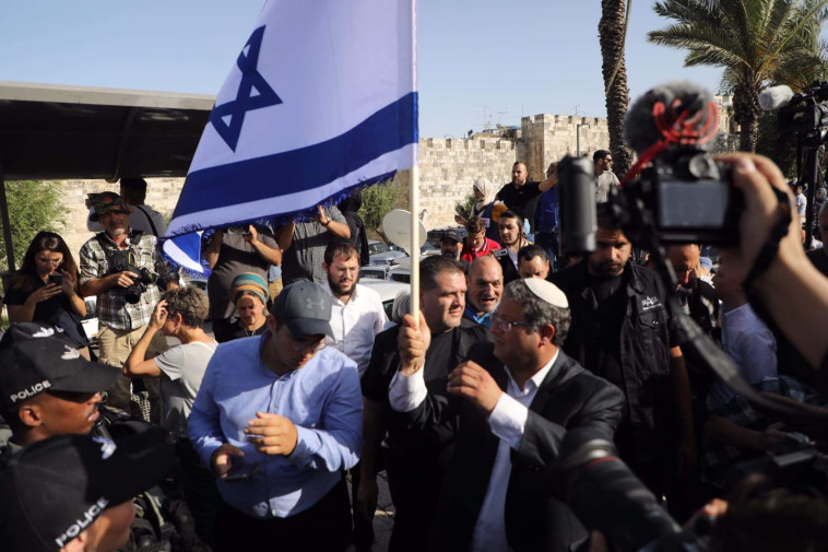 בן גביר בשער שכם