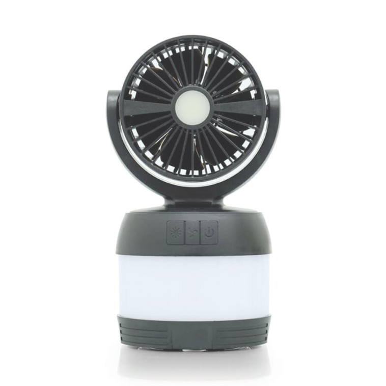 מנורה ומאוורר