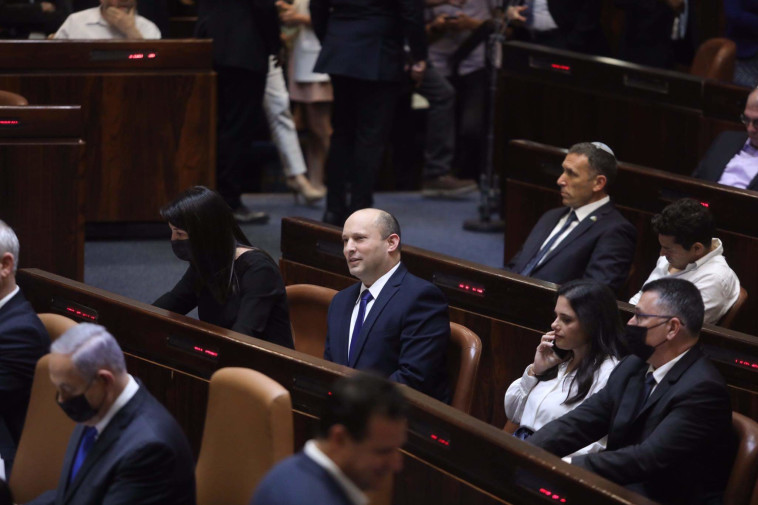 נפתלי בנט במליאת הכנסת