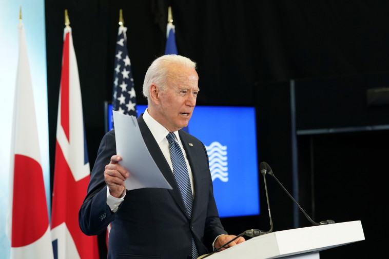 Joe Biden at the G-7 Summit (Photo: Reuters)