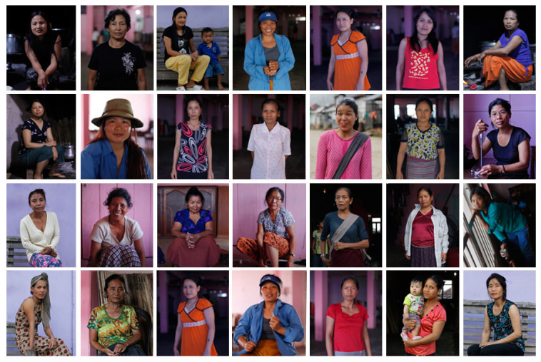 28 מתוך 39 הנשים של צ'אנה (צילום: רויטרס)