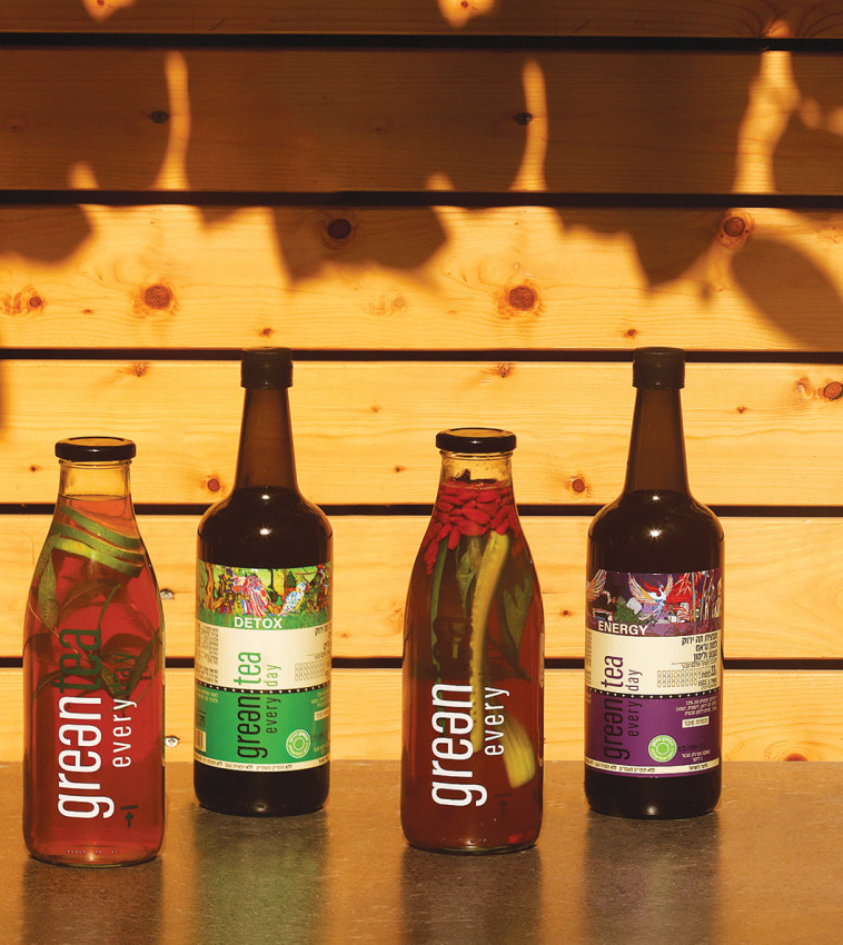 תמצית תה ירוק גרינטי להכנת משקה חם, קר או תוסס. 49.90 שקלים