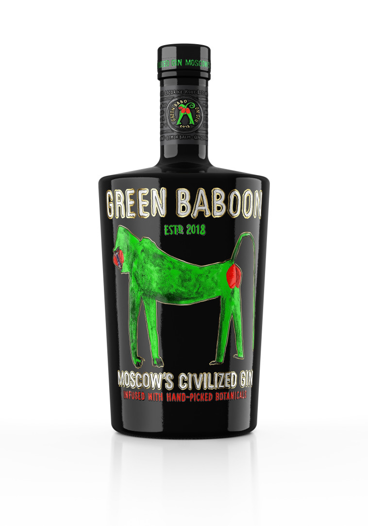 ג'ין Green Baboon