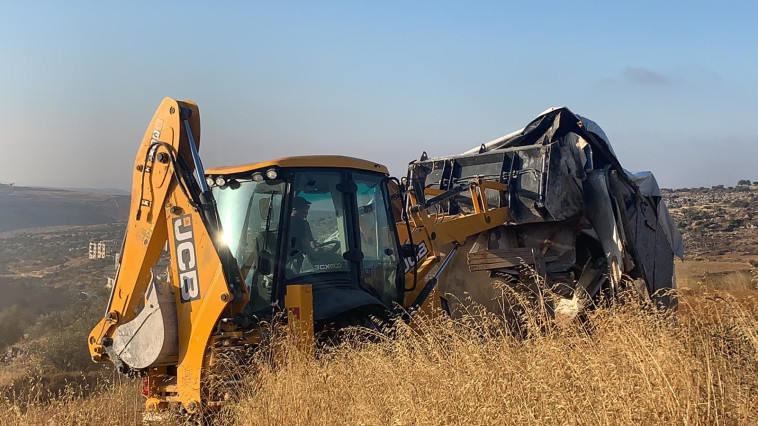 פינוי המאחז ''עוז ציון''