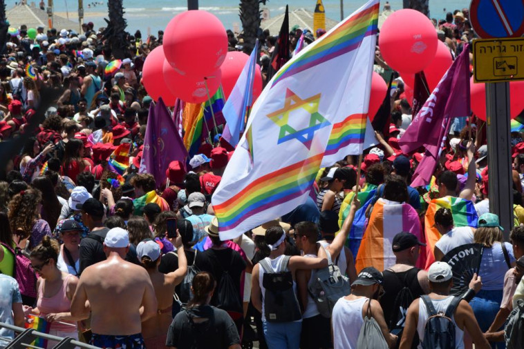 מצעד הגאווה בתל אביב (צילום: אבשלום ששוני)