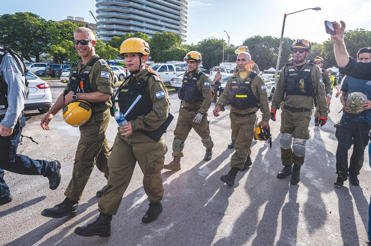 המשלחת הישראלית במיאמי  (צילום: GIORGIO VIERA, AFP via Getty Images)