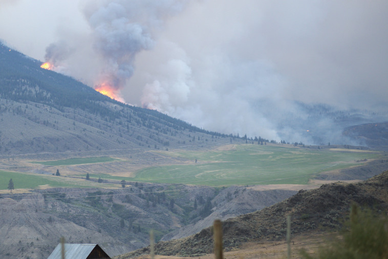 שריפה בקנדה