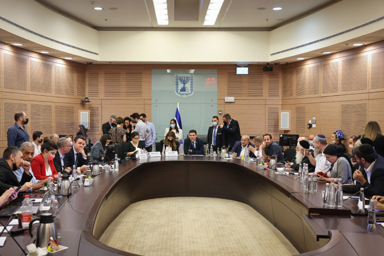 כינוס הוועדה המסדרת של הכנסת ה-24 (צילום: נועם מושקוביץ, דוברות הכנסת)