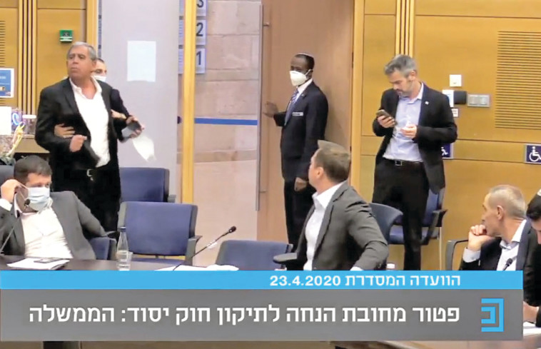 מיקי לוי הוועדה המסדרת  (צילום: צילום מסך מערוץ הכנסת)