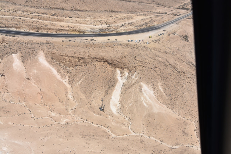 הרכב שאיבד שליטה באזור שדה בוקר