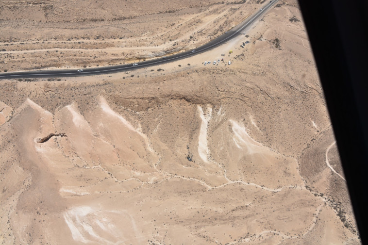 הרכב שאיבד שליטה באזור שדה בוקר