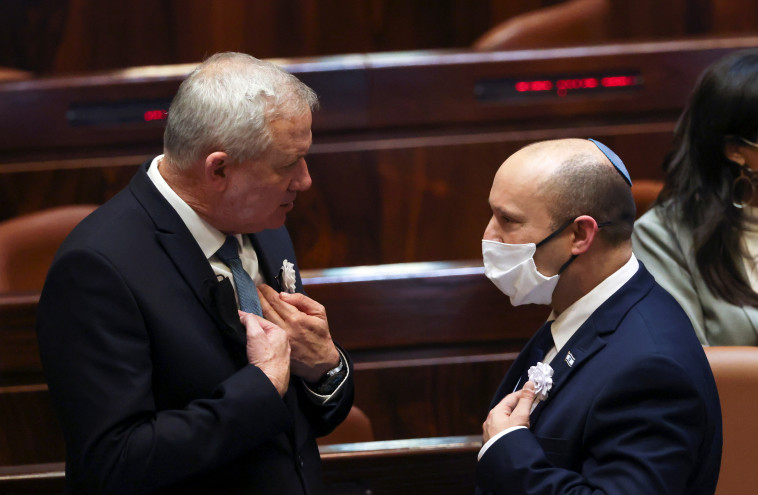 נפתלי בנט ובני גנץ